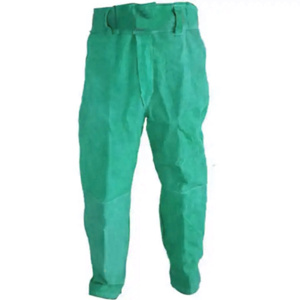 Premium Leather Industrial Safety Welding <b>Trouser</b> Heat Resistant Flame Retardant Mechanic Welder Leather Safety <b>Trouser</b> - Product Image 4