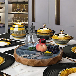 Plateau de service en marbre - 15L x 15P x 1,75H - Product Image 3