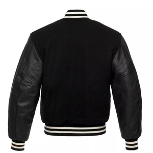 แจ็คเก็ตวาร์ซิตี้ทรงสลิมฟิตปี 2025 คุณภาพสูง ผลิตจากผ้าขนสัตว์ สำหรับฤดูหนาว คอตั้ง ดีไซน์ปรับแต่งได้ ระบายอากาศได้ดี - Product Image 6