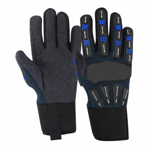 Gants de mécanicien en cuir synthétique Amara de haute performance, résistants à l'abrasion, à la chaleur et antistatiques, pour la protection des mains lors du travail - Product Image 5