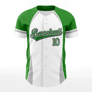 Camiseta de Béisbol para Hombre de Primera Calidad, Cuello Redondo, Diseño Sólido, Ligera, Transpirable, de Secado Rápido, Antibacteriana, Totalmente Personalizable - Product Image 1