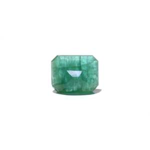 Certified Loose Zambian Emerald 15.35 Carat AA Quality Pear Cut Lab Created Gemstone - Product Image 2