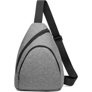 High Quality Unisex Crossbody Messenger Bag for Outdoor Hiking & Walking Polyester Material Button Embroidery Chains Decorations - Product Image 1