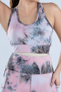 Ensemble de vêtements de sport pour femmes en gros personnalisé : soutien-gorge de sport et leggings de yoga taille haute sans couture pour l'entraînement en salle de sport - Product Image 3
