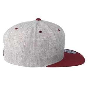 หมวกแก๊ปทรงสแนปแบ็ค 6 แผง ด้านหน้าทำจากโฟมโพลีเอสเตอร์คุณภาพพรีเมียม ด้านหลังเป็นตาข่าย ระบายอากาศได้ดี กันน้ำ เหมาะสำหรับทุกเพศทุกวัย มีไซส์พลัส - Product Image 3