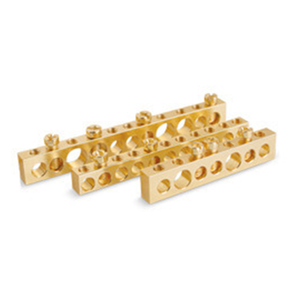 Barra de Conexión a Tierra de Cobre Puro y Latón, 4 Terminales, Conector Eléctrico para Sistema de Distribución de Energía, Precio de Fábrica - Product Image 3