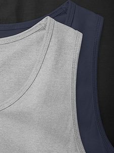 เสื้อกล้ามผู้ชายสั่งทำพิเศษ ผ้าโพลีเอสเตอร์ 90% สแปนเด็กซ์ 10% พิมพ์ลายแบบซับลิเมชั่น สำหรับวิ่งและเล่นกีฬา - Product Image 5