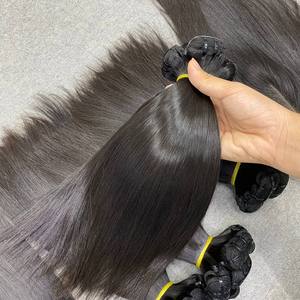 Double weft human hair, perfectly smoothed and blended with natural strands for a softer, fuller, truly lifelike look - Product Image 4