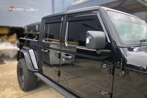 HIC Window Visor Door Visor Window Deflector Vent Visor Wrangler JL Jeep Gladiator JT 18~On - Product Image 3