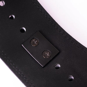 Custom Design Leather Weightlifting Lever Belt Powerlifting Gym Belt for Squats Deadlifts Strength Training <b>Back</b> <b>Support</b> Belt - Product Image 4