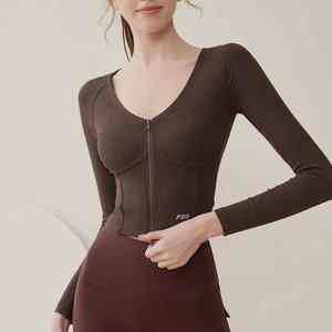 Chaquetas Deportivas Multicolores, Transpirables, con Cierre, Ligeras, con Bolsillos, para Correr, Yoga y Ejercicio - Product Image 4