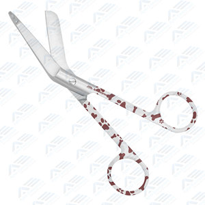 กรรไกรตัดผ้าพันแผลสีรุ้งแบบมืออาชีพเครื่องมือทันตกรรมใบมีดคมเครื่องมือผ่าตัดทางการแพทย์ - Product Image 3