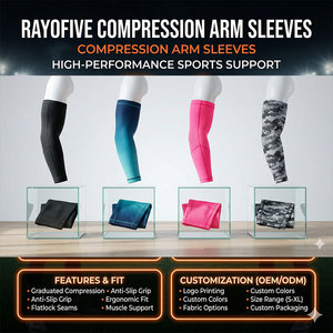 Mangas Protectoras de Brazo y Rodilla Unisex para Ciclismo, Protección UV, Impermeables, Transpirables, para Deportes al Aire Libre, Correr, Bicicleta, Protección Solar - Product Image 3