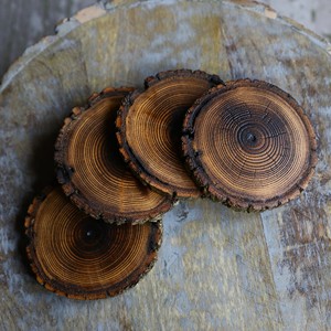 Posavasos de Madera Natural al por Mayor |   Posavasos Artesanales de Madera Dura |   Ecológico - Product Image 3