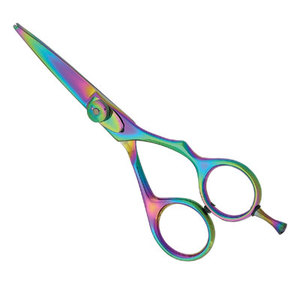 Professional Hairdressing Scissors 4Cr13 Stainless Steel Sharp Blade Short <b>Handle</b> Non-Foldable Right Handed Hair Cutting <b>Shears</b> - Product Image 2
