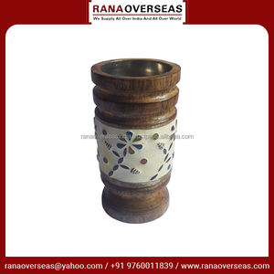 กระถางธูปหอมไม้ระดับพรีเมี่ยมทำขึ้นอย่างสวยงามสำหรับการทำสมาธิกลิ่นหอมในบ้านและน้ำมันหอมระเหยที่ผ่อนคลาย - Product Image 3