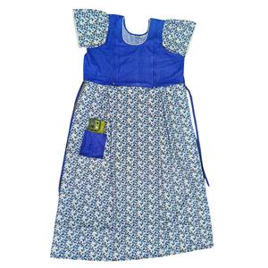 Camisones cortos de alimentación para madres, alimentación de maternidad con estampado floral con dos cremalleras, vestido de noche para madres divinas para niños suaves - Product Image 3