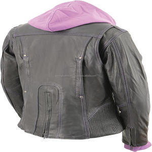 Chaqueta universitaria chaqueta de cuero con estilo para mujer diferentes colores disponibles al mejor precio chaqueta de alta calidad con bolsillo para pistola - Product Image 6