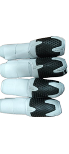 Bottes de protection pour chevaux MH Equestrian en néoprène personnalisées, ensemble de bandages pour les jambes des chevaux pour la protection des membres - Product Image 2