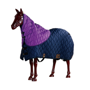 BRAND ZONE Polar Fleece Waterproof Custom Winter Horse <b>Rug</b> with 2 Leg Straps-Standard Neck Design - Product Image 1