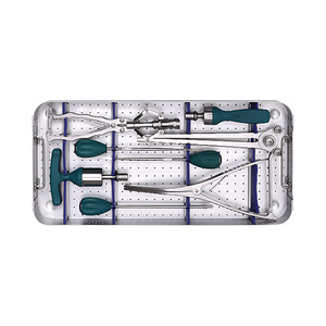 Azicon's Spinal Pedicle <b>Screw</b> Instrument <b>Set</b> Orthopedic Spine Fusion Rod Bender Probe <b>Screw</b> <b>Driver</b> Awl Tool Kit Hardware - Product Image 6