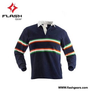 Vêtements de sport sur mesure en gros de haute qualité, uniformes de rugby pour équipes, design personnalisé, impression par transfert thermique, respirant - Product Image 3