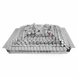 Plateau de service décoratif pour chocolats, de qualité supérieure, en métal doré, pour événements, plateau de service pour sucreries. - Product Image 2