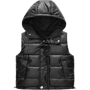 Chaleco acolchado sin mangas multicolor Premium Ropa de invierno de alta calidad - Product Image 3