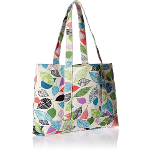 Bolsas Ecológicas Eco World, Bolsa de Compras de Lona de Algodón Ecológica, Calidad Premium, Impresión Completa, Teñida, Diseño Geométrico Moderno, Unisex, Interior - Product Image 2