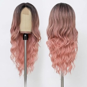 Peluca de cabello humano de primera calidad, personalizada, con frente de encaje, sin pegamento, para mujeres, disponible al mejor precio del mercado. - Product Image 1