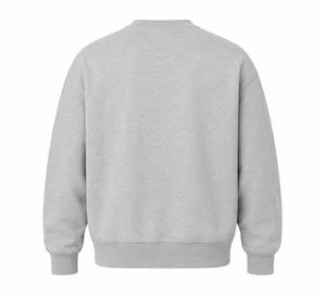 Sweat-shirt à col rond pour homme avec broderie monogramme personnalisée et molleton de coton premium, toucher doux pour un streetwear haut de gamme - Product Image 6