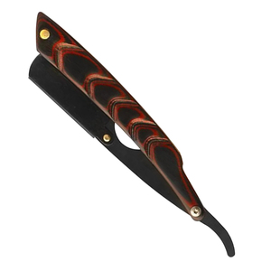 Navaja de Afeitar Recta de Acero Inoxidable de Primera Calidad, con Bordes Afilados y Mango de Madera, la Mejor Navaja de Barbero para un Afeitado Suave - Product Image 1