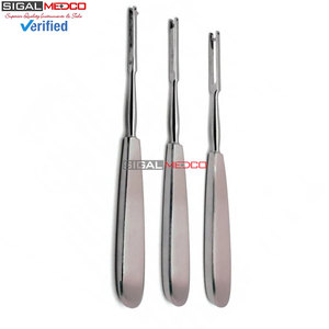 Osteótomo Lateral Manual de Acero Inoxidable de 3mm, Izquierdo y Derecho, Instrumento Quirúrgico para Tallar Huesos, Implante Dental Ortopédico de Precisión - Product Image 2