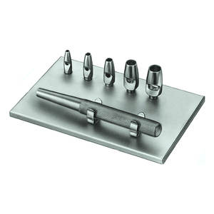 Lot de 6 poinçons dermiques Keyes, manche de 4 pouces, tailles 2 mm, 3 mm, 4 mm, 5 mm, 6 mm et 7 mm, instruments chirurgicaux dermatologiques en acier inoxydable - Product Image 4