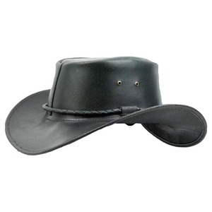 Best Selling Custom Color Durable Leather <b>Hats</b> New Style Winter Low MOQ Top Quality Leather <b>Hats</b> - Product Image 4