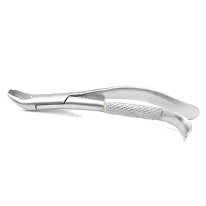 Pinzas de Extracción Dental # Instrumento Quirúrgico de Acero Inoxidable de Clase I, 20R, Plateado, Manual, con Diseño Ergonómico y Moleteado, para el Diente Molar Superior - Product Image 4