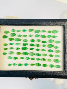 Esmeralda Zambiana Natural, Corte Pera, 35.83 CTS, Color Verde Premium, Excelente Brillo, Certificación IGI - Product Image 3