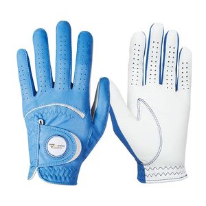 OEM Custom Made Cabretta Full-Hand Golf Gloves Lightweight Non-Slip <b>Hook</b> & Loop Closure Unisex Private Label Wholesale - Product Image 1