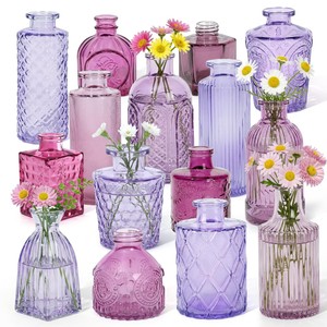 Bouteilles de parfum décoratives en verre artisanales en gros - Moradabad - Product Image 5