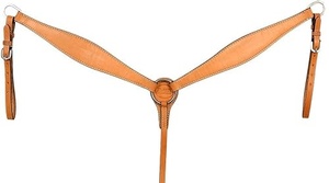 Cabezada de cuero estilo western para espectáculos ecuestres y deportes al aire libre, con bordado Buckstitch cosido a mano y hebilla grabada a mano, riendas ecuestres - Product Image 2