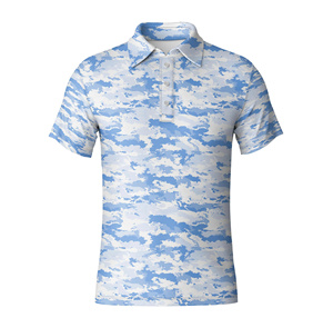 Polo de Golf Personalizado con Logotipo OEM para Hombre, Polo de Alto Rendimiento de Poliéster y Spandex con Protección UV para Ropa Deportiva al Aire Libre - Product Image 6