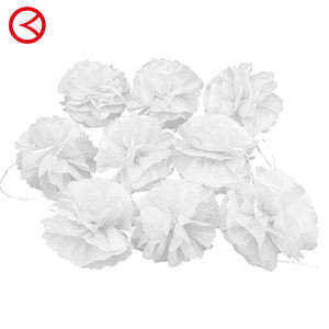 <b>Wedding</b> Party <b>Decorations</b> 12' Length Eco-Friendly Handmade Paper Flower Garland Indoor Use <b>Supplies</b> - Product Image 6
