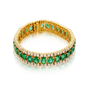 Premium Emerald Stone <b>Bracelet</b> Natural Gemstone Jewelry Handmade <b>Beaded</b> <b>Bracelet</b> for <b>Men</b> Women Fashion Gift and Wholesale Supply - Product Image 3