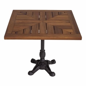 Modern Solid Teak Wood <b>Dining</b> <b>Table</b> <b>Top</b> Design Stable Home Furniture Indy Concept Furni Craft K-0079 4-Seater 1-Year Warranty - Product Image 1