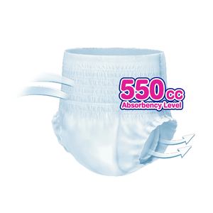 Sanisoft Dry Absorb Adult Pants (XL) Lot de 8 couches jetables respirantes en pulpe pelucheuse avec protection contre les fuites pour bébés - Product Image 3