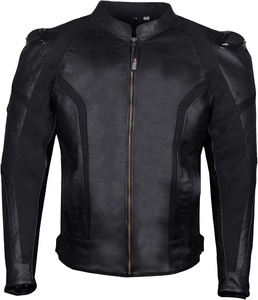Wholesale XL Men's Premium Natural Pure Buffalo Leather Jacket Breathable Printed Sportswear Armor for Racing Motorcycle Touring - Product Image 2