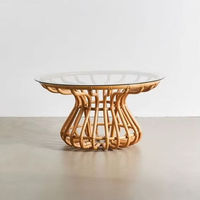 Meilleur Choix : Fauteuil Pouf en Rotin Écologique Tendance Contemporain pour Salon, Appartement et Extérieur – Direct Vietnam