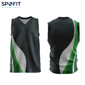 Camiseta de Baloncesto Unisex Personalizada con Sublimación, de Secado Rápido, Transpirable, Ligera, de Poliéster, Ropa Deportiva - Product Image 2