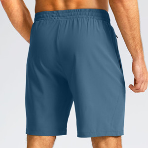 Shorts de jogging décontractés pour hommes en toile écologique, légers, à séchage rapide, respirants, imperméables, taille mi-haute, avec taille élastique et extensibles, pour la gym - Product Image 4