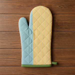 Luxury Cotton <b>Oven</b> Glove Heat Resistant Quilted <b>Mitts</b> with Soft Inner Lining Perfect for Baking & Cooking - Product Image 3